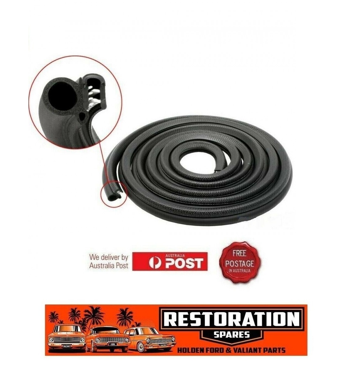 NISSAN DATSUN 200B STATION WAGON REAR TAILGATE TO BODY SEAL