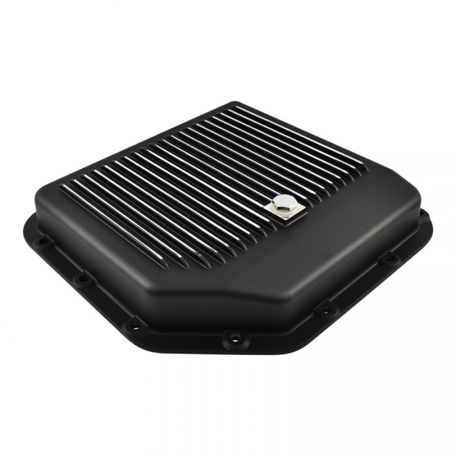 HOLDEN COMMODORE TORANA MONARO CHEV TURBO 350 AUTO TRANS BLACK RIBBED ALLOY PAN