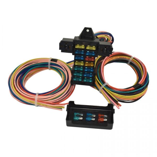 UNIVERSAL REPLACEMENT 14 CIRCUIT WIRING HARNESS Restoration Spares