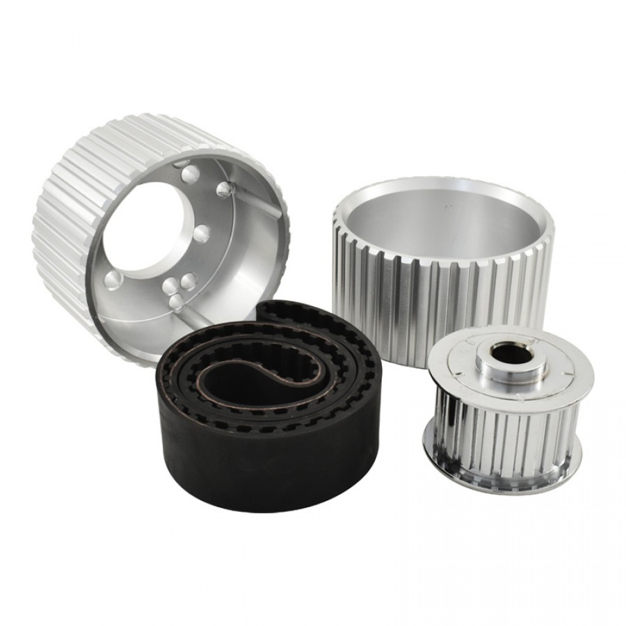 CHRYSLER VALIANT 318 340 360 GILMER DRIVE KIT WITH BELT EXCLUDES PWR STEER & AC