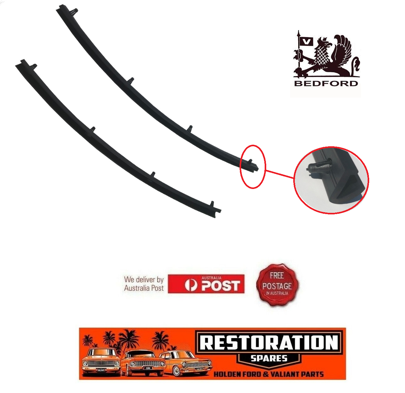 BONNET LACE KIT TJ  BEDFORD TRUCK