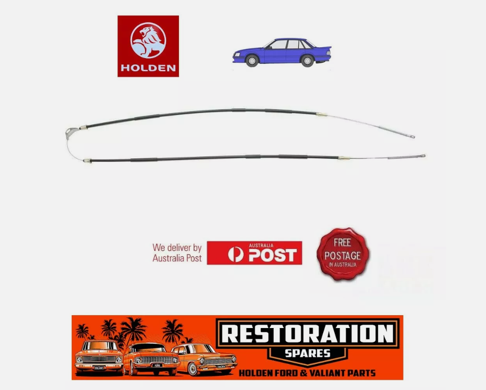 HOLDEN COMMODORE VL DRUM BRAKE REAR HANDBRAKE CABLE