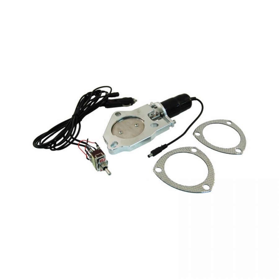 2-1/2 inch ELECTRIC EXHAUST CUT-OUT MOTOR WITH SWITCH