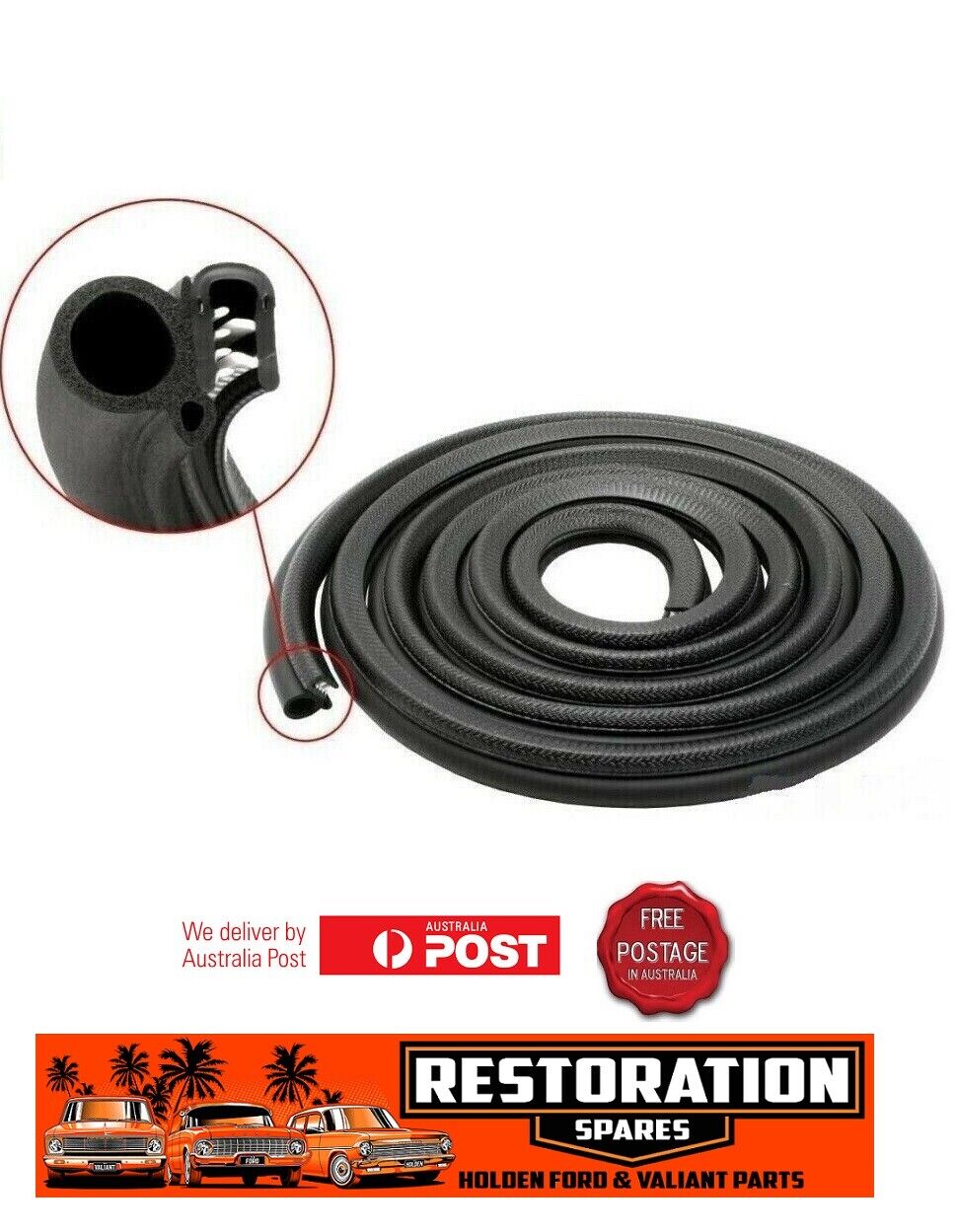 MAZDA E2000 REAR TAILGATE SEAL