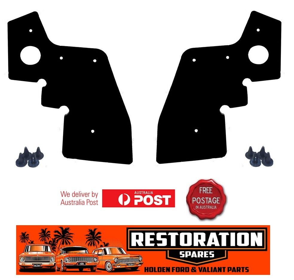 CHRYSLER VALIANT VH CH VJ VK CK CL CM UPPER INNER FRONT GUARD SEALS WITH CLIPS