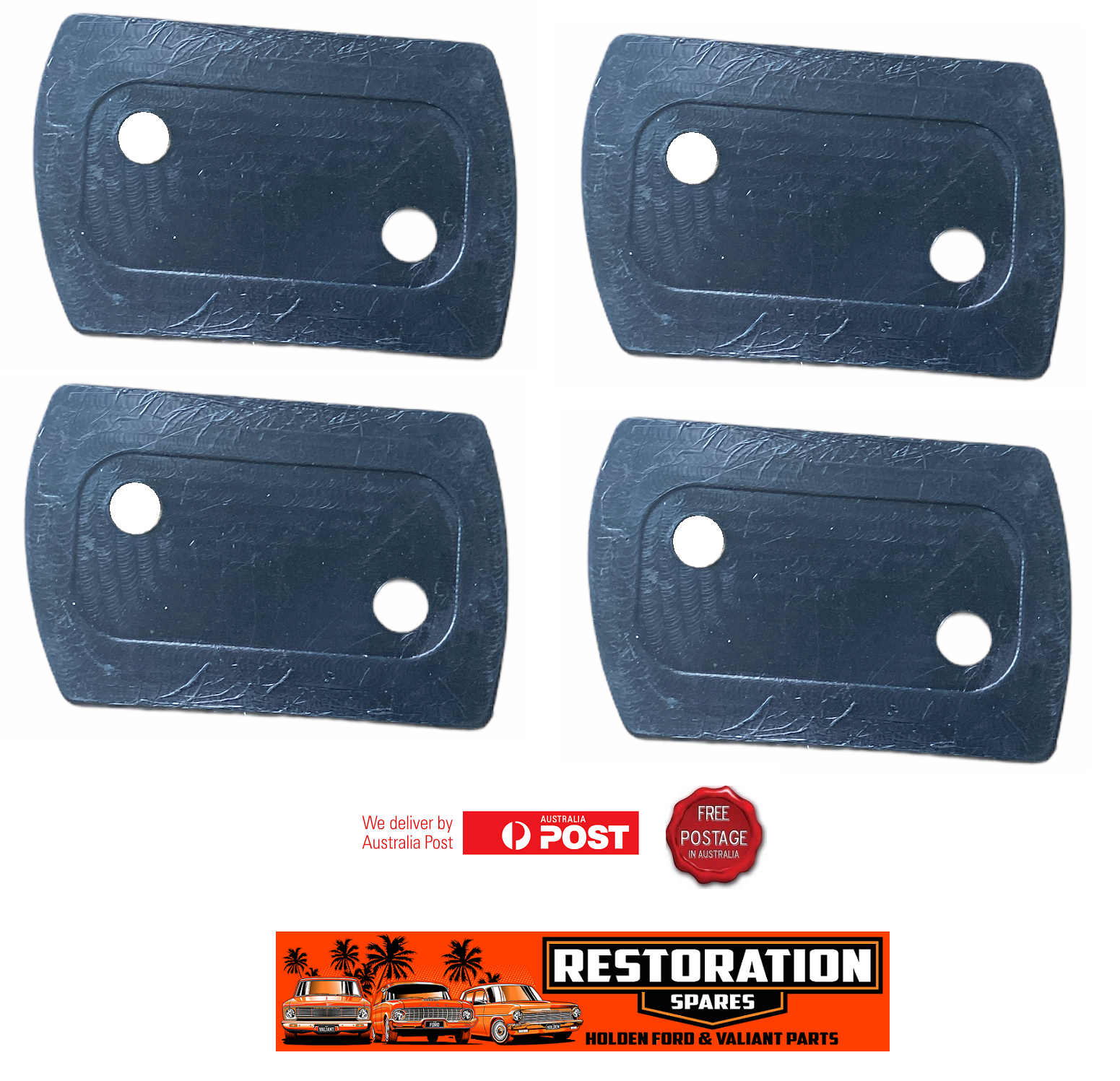 FORD FALCON XA XB XC XD XE XF XH XG PANEL VAN BARN DOOR HINGE GASKET set