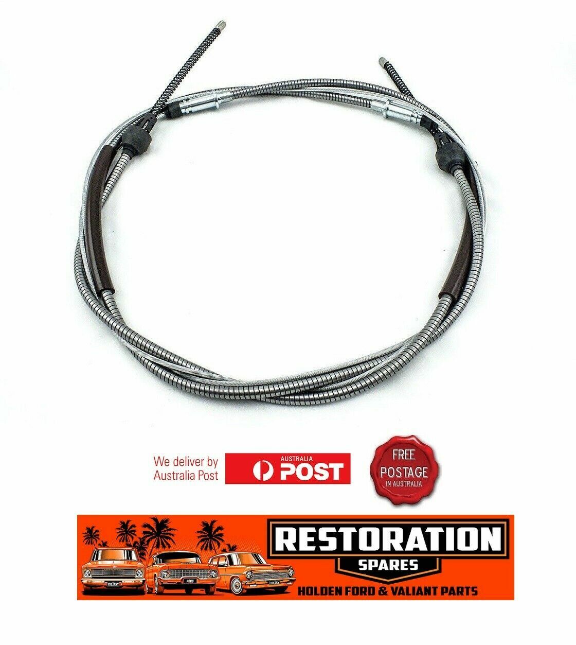 HAND BRAKE CABLE REAR FALCON XY EXCLUDES GTHO AND 4X4