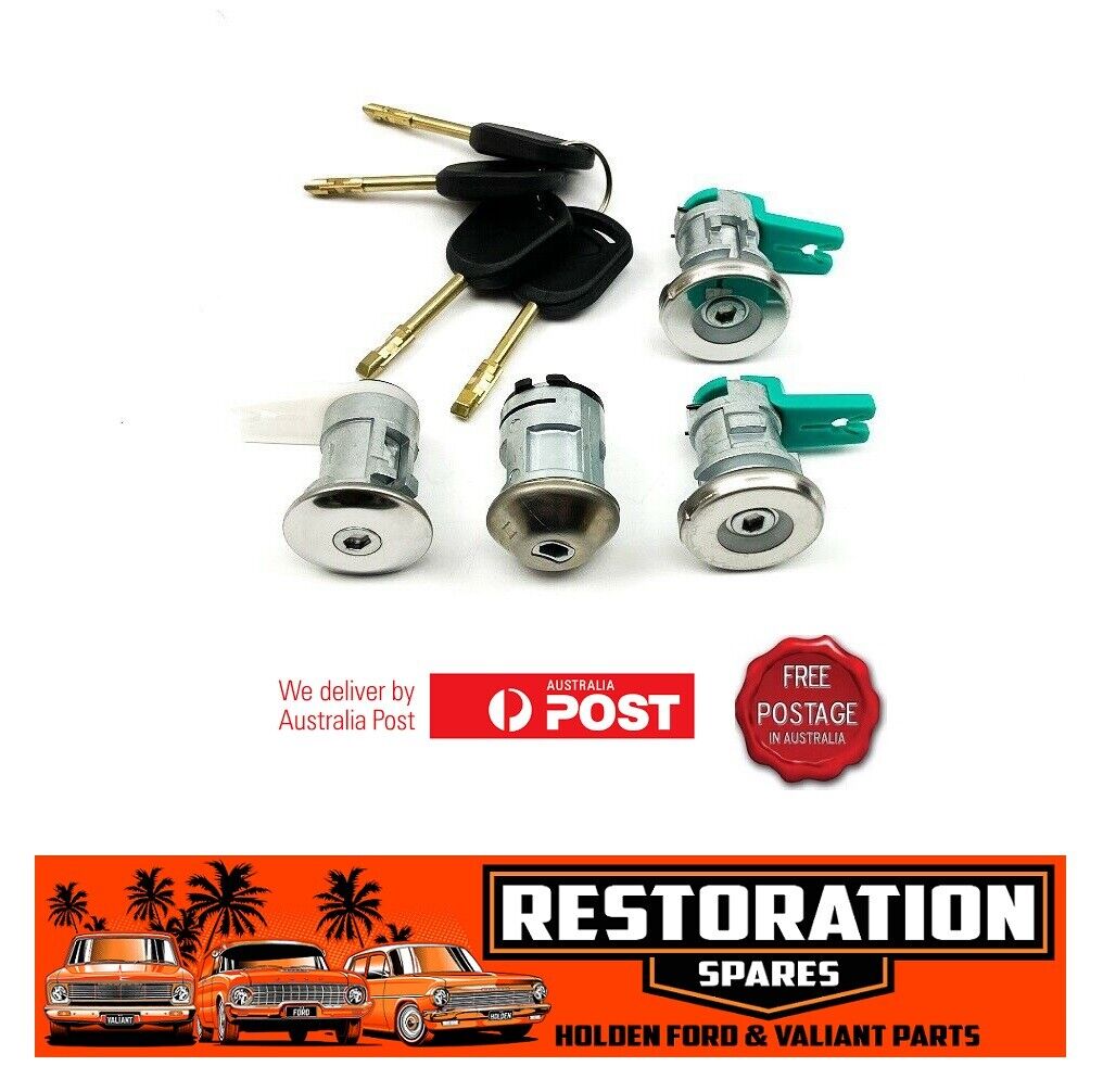 IGNITION BARREL AND ALL LOCKS FORD NA NB NC NF NL FAIRLANE (09/90-02/99)