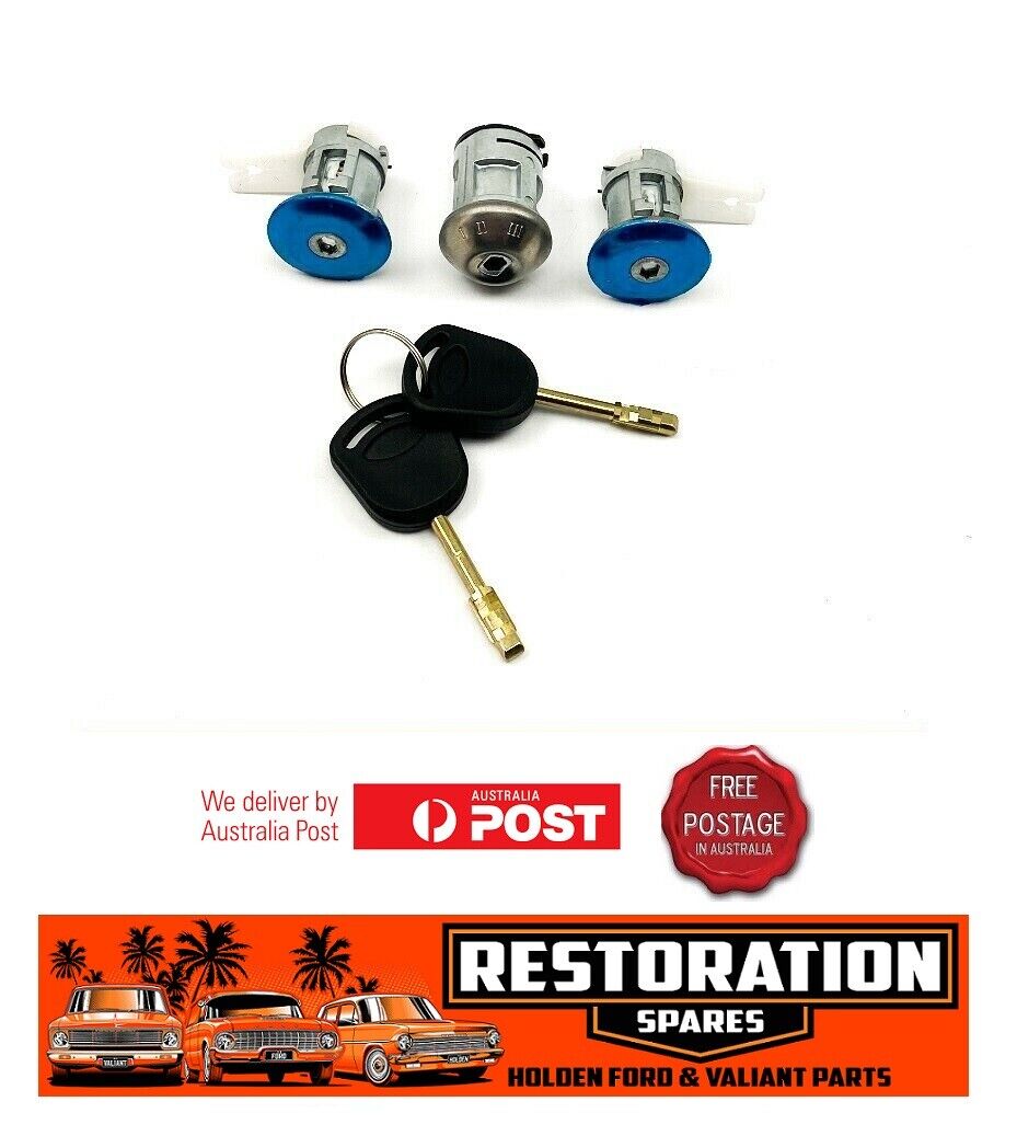 IGNITION BARREL AND TWO DOORS LOCKS FORD XG XH (03/93-06/98) FALCON UTILITY