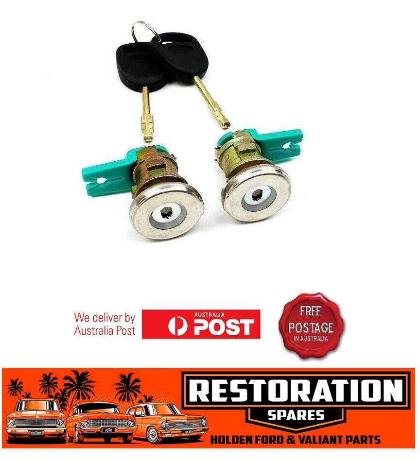 DOOR LOCKS PAIR FORD EA EB ED EF EL FALCON SEDAN WAGON