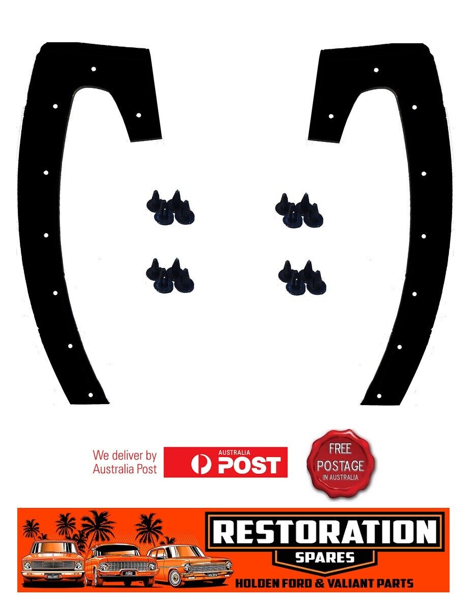 CHRYSLER VALIANT VH VJ VK FRONT GUARD “J” SEALS WITH CLIPS