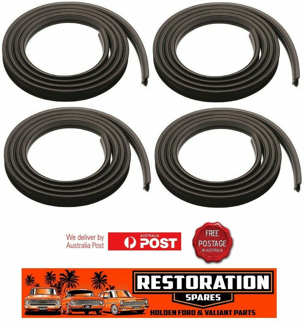 NISSAN DATSUN 720 UTE FRONT AND REAR DOOR BAILEY CHANNELS (4 doors) DUEL CAB