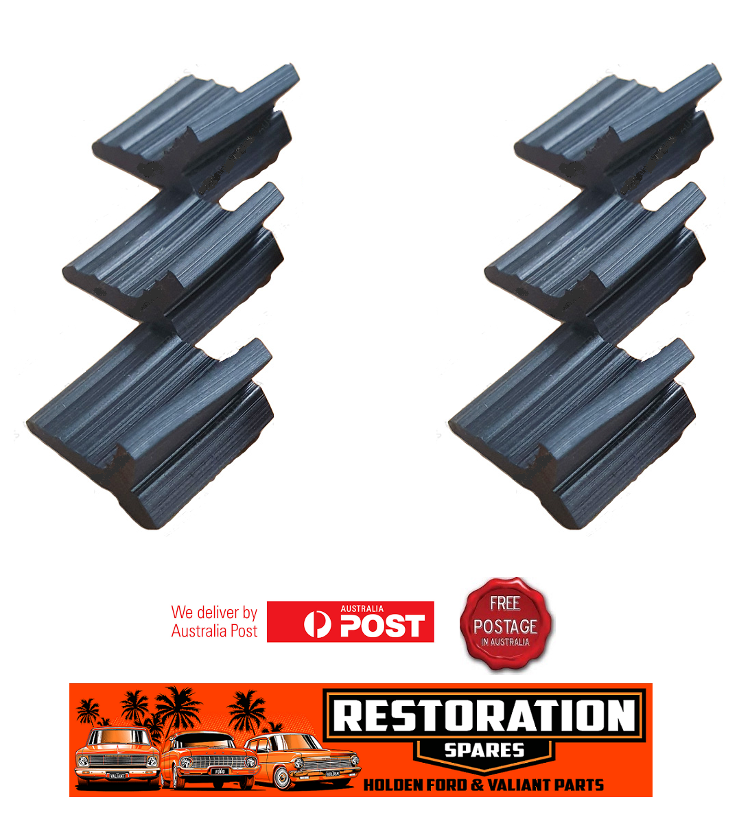 DODGE D5N AT4 INTERNATIONAL C1100 BONNET BUMP KIT (6 SIDE PIECES)