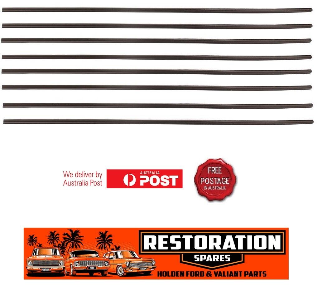 NISSAN DATSUN 200B SEDAN WAGON FRONT AND REAR DOOR BELT WEATHERSTRIP KIT INNERS AND OUTERS