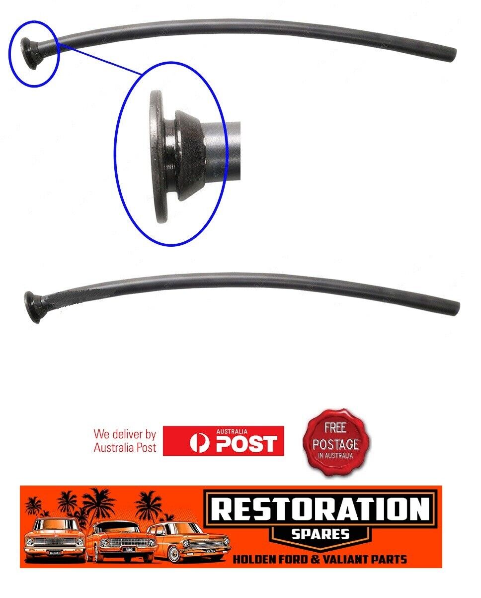 FALCON UTE XR XT XW XY XA XB XC XD XE XF XG XH FRONT OF THE TRAY DRAIN TUBES (pair 2)