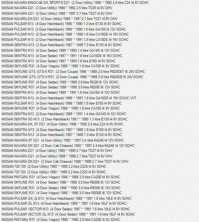 HEADLIGHT SWITCH SUITS SOME NISSAN MODELS (SEE PHOTOS FOR FITMENT) AND HOLDEN ASTRA LD