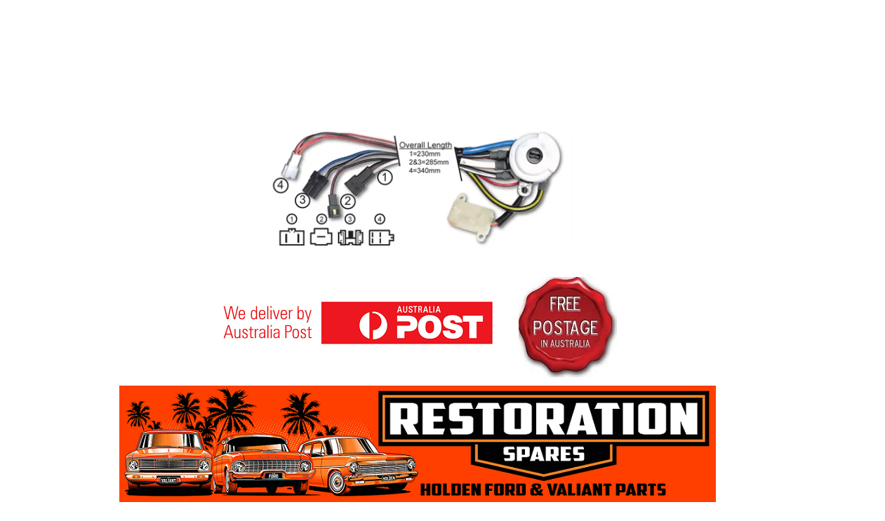 FORD LASER METEOR MAZDA 323 929 IGNITION SWITCH CABLE (see photo for fitment)