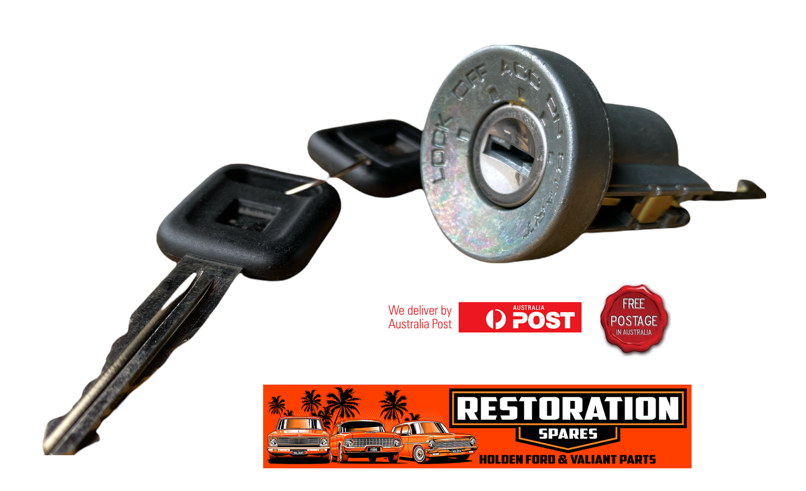 RODEO TFR 07/88 – 04/97 IGNITION BARREL AND KEYS