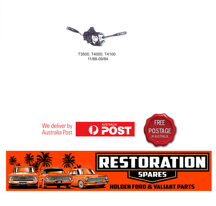 MAZDA T3500 T4000 T4100 11/84-09/89 INDICATOR COMBO WIPER & HIGH LOW BEAM SWITCH