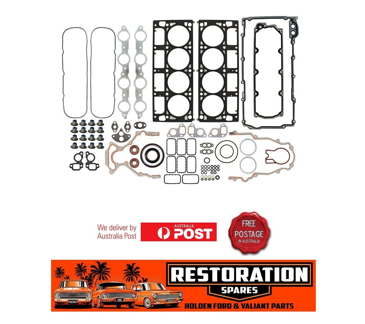 FULL ENGINE GASKET SET SUITS HOLDEN CHEV LS3 L99 AND 6.2L