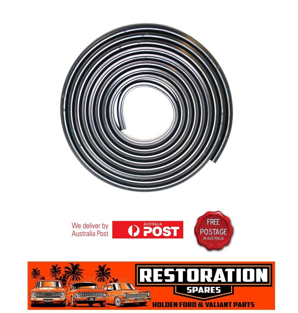 FORD ESCORT MK1 MK2 PANEL VAN FRONT WINDSCREEN SEAL CHROME LOCK STRIP
