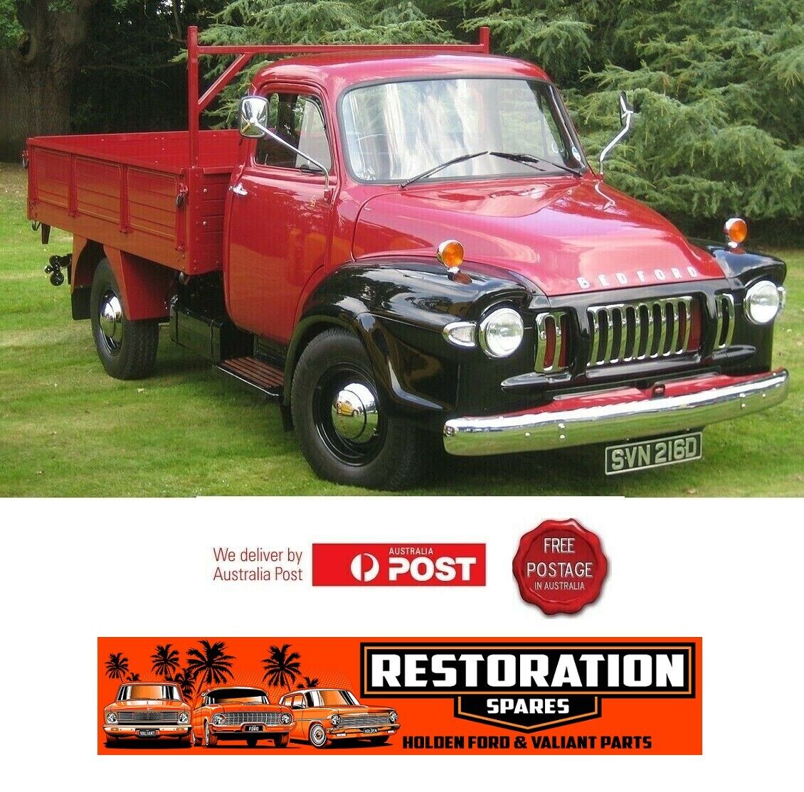 TJ BEDFORD TRUCK RUBBER KIT