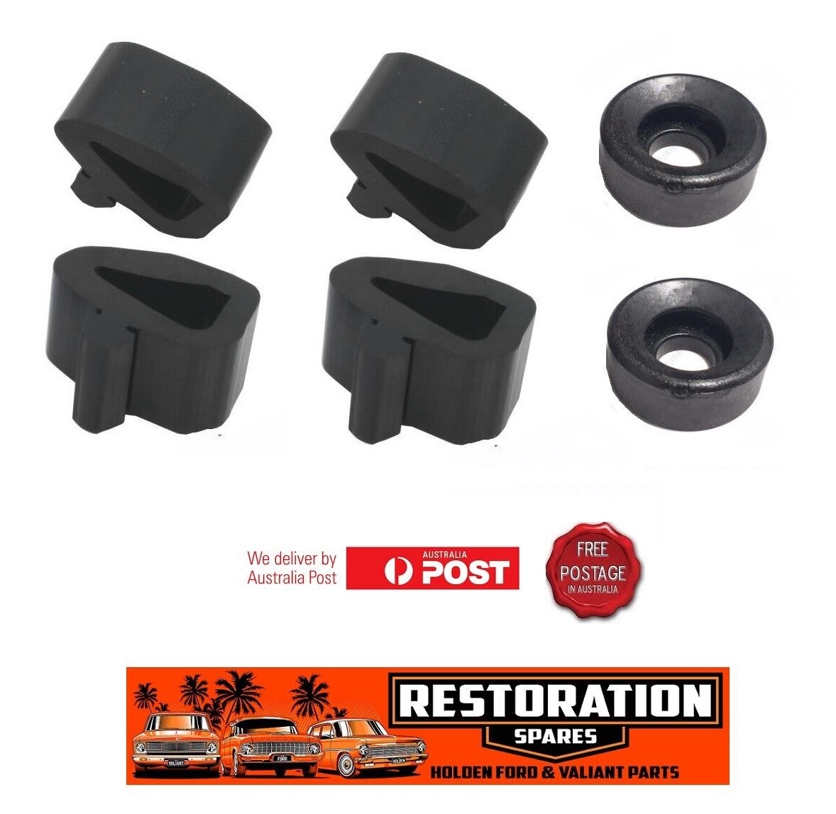 CHRYSLER VALIANT VE VF VG BONNET BUMPER KIT