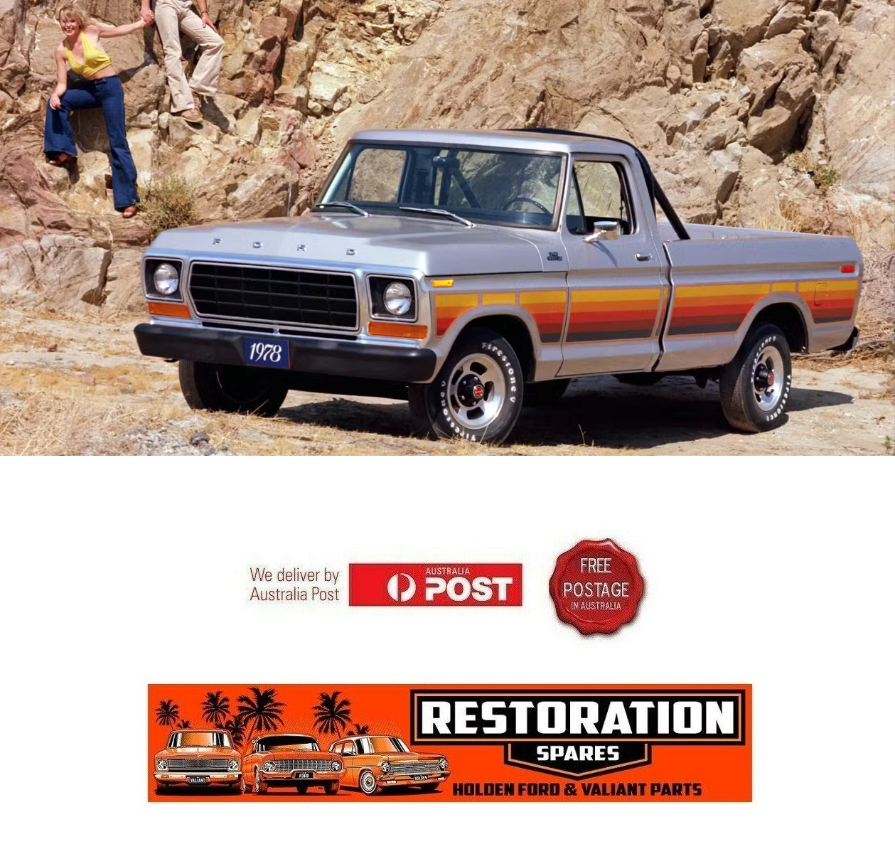 FORD F100 1971-1979 UTE DOORS AND WINDSCREEN SEALS RUBBER KIT