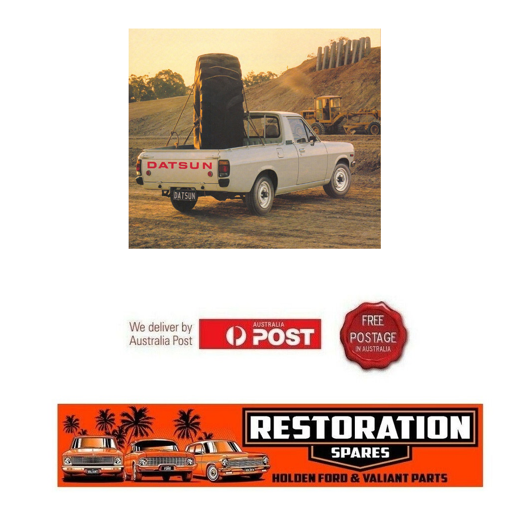 DATSUN 1200 UTE RUBBER KIT