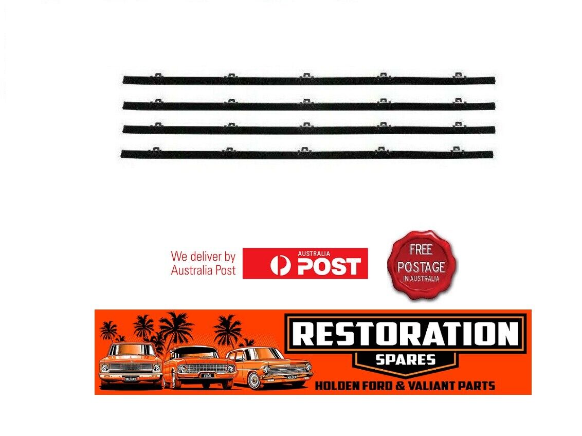 JAGUAR MK2 SEDAN FRONT DOOR INNER & OUTER DOOR BELT WEATHERSTRIP KIT