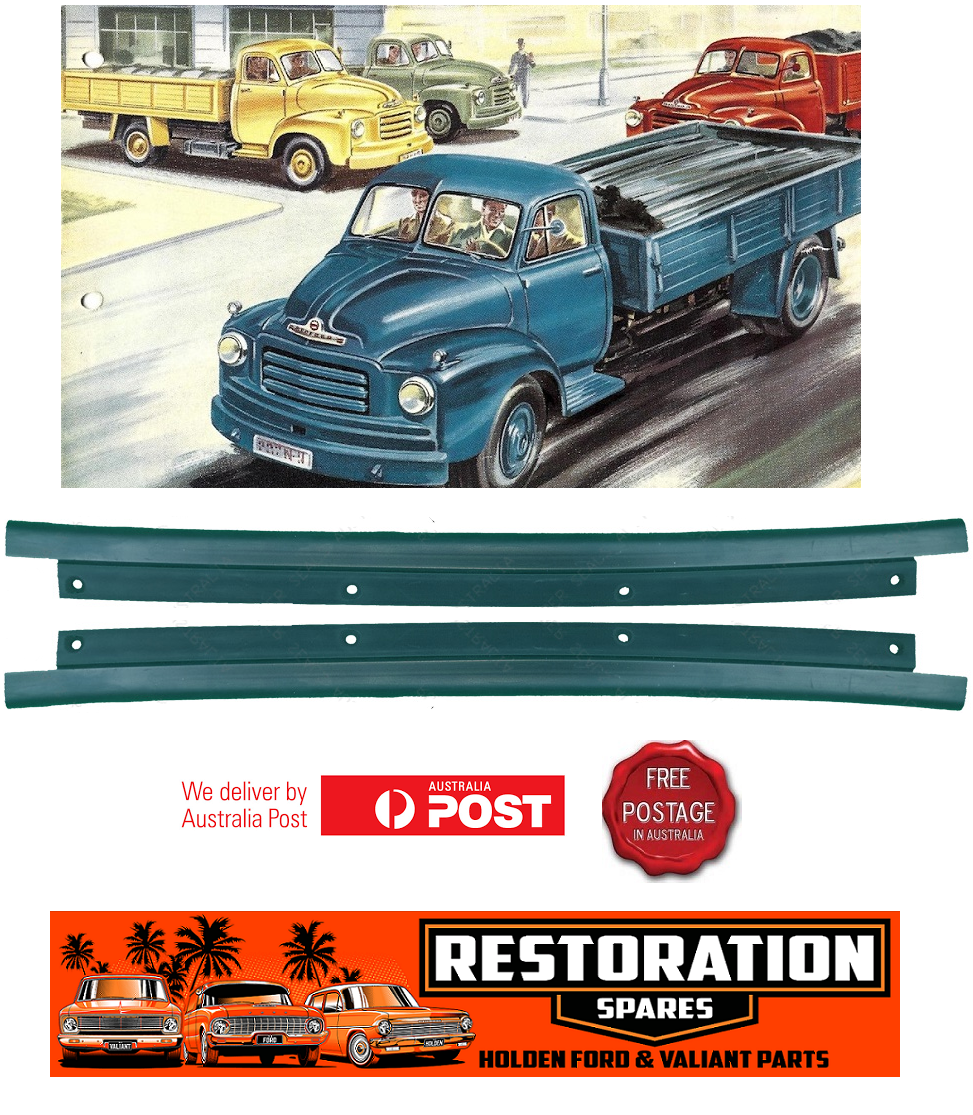 TA BEDFORD TRUCK DOOR OPENING SCUFF PLATES (PAIR 2)