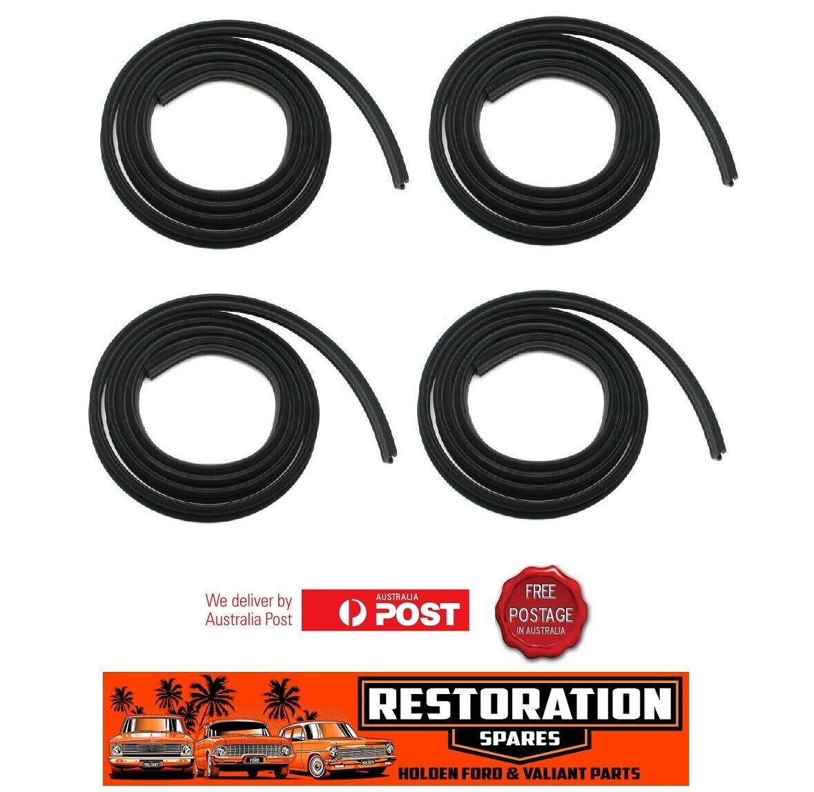 FORD CORTINA MK1 4 DOOR SEDAN BAILEY CHANNEL KIT 4 DOORS