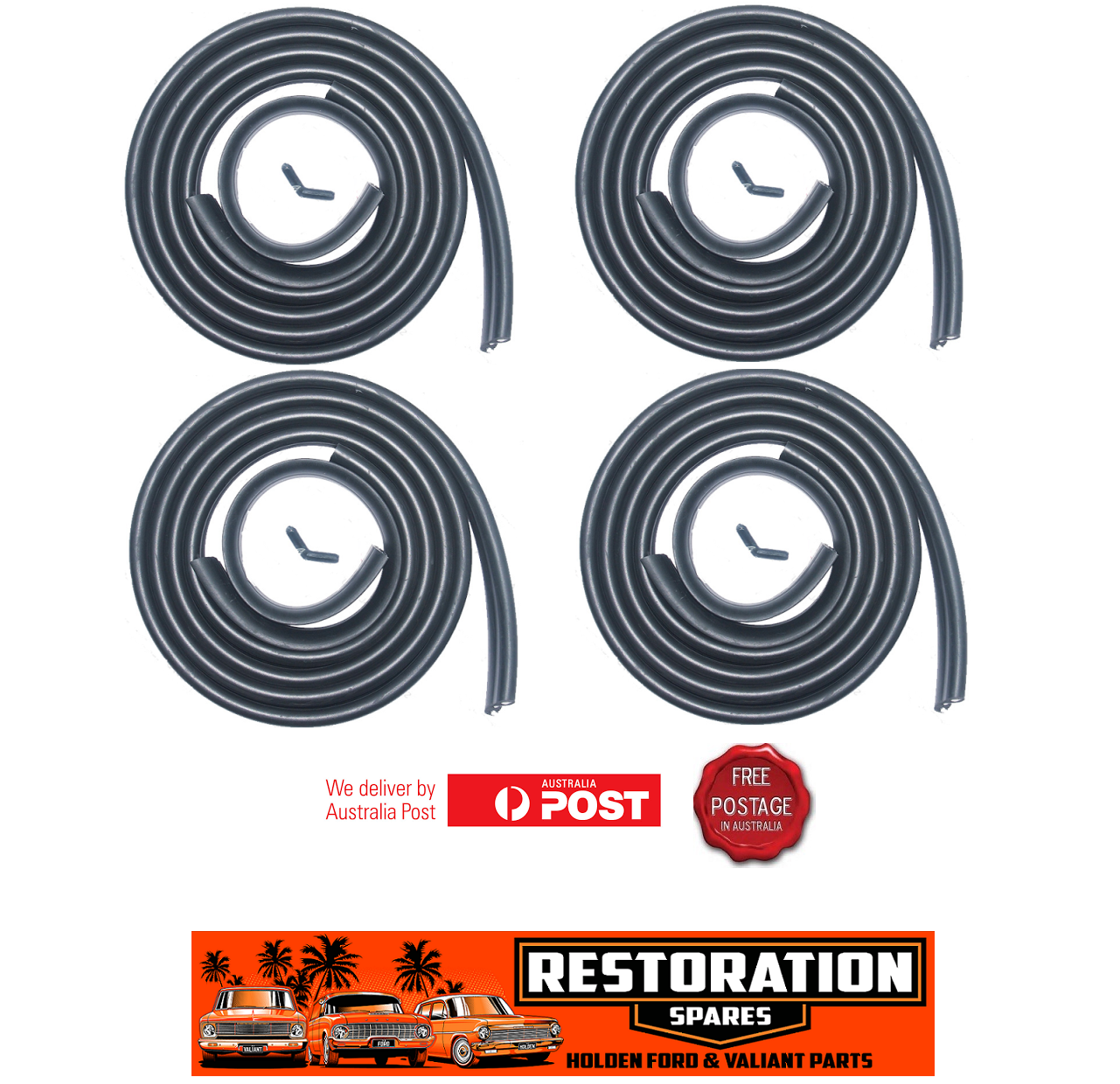 TA TJ BEDFORD TRUCK MAIN DOOR AND INNER DOOR SEALS