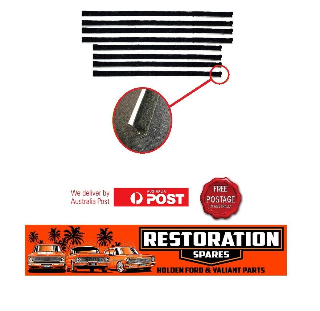 MORRIS MINOR 1000 4 DOOR SEDAN FRONT & REAR INNER AND OUTER WEATHERSTRIPS