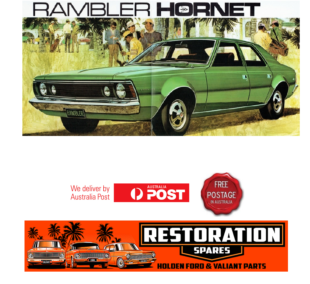 RAMBLER HORNET SEDAN BODY RUBBER KIT
