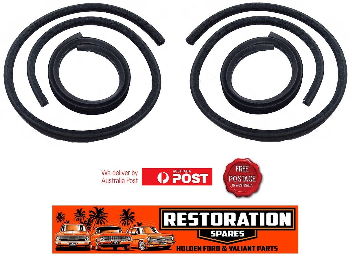 FORD F100 1956 1957 FRONT DOOR BAILEY CHANNELS KIT (2 DOOR)