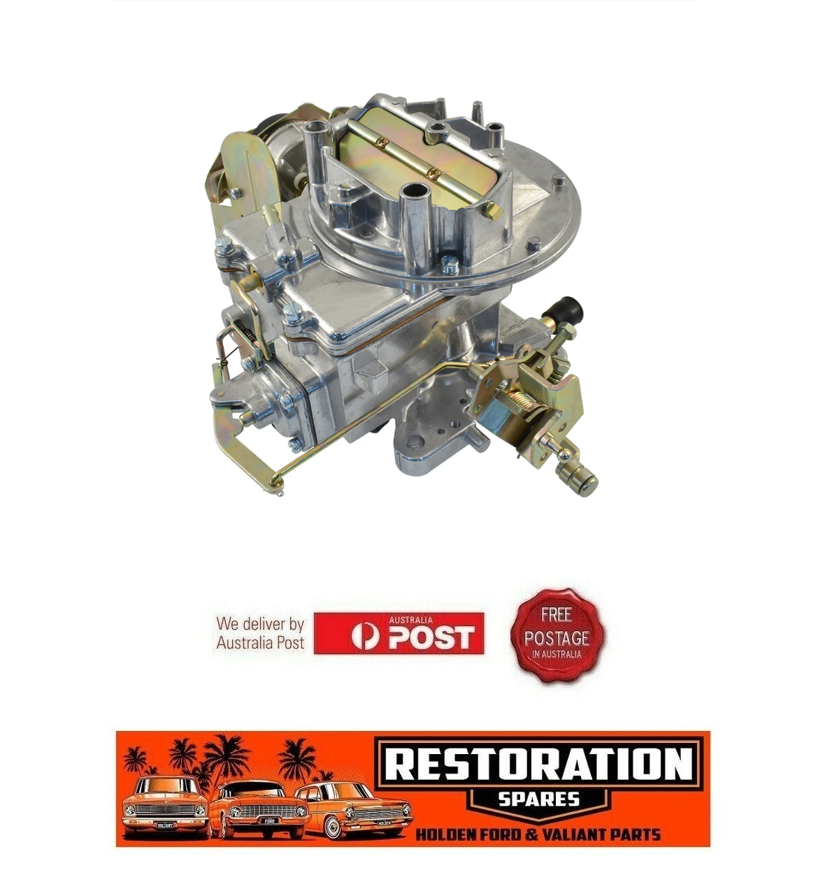 FORD MOTORCRAFT 2150 style 2 BARREL CARBURETTOR (BRAND NEW)