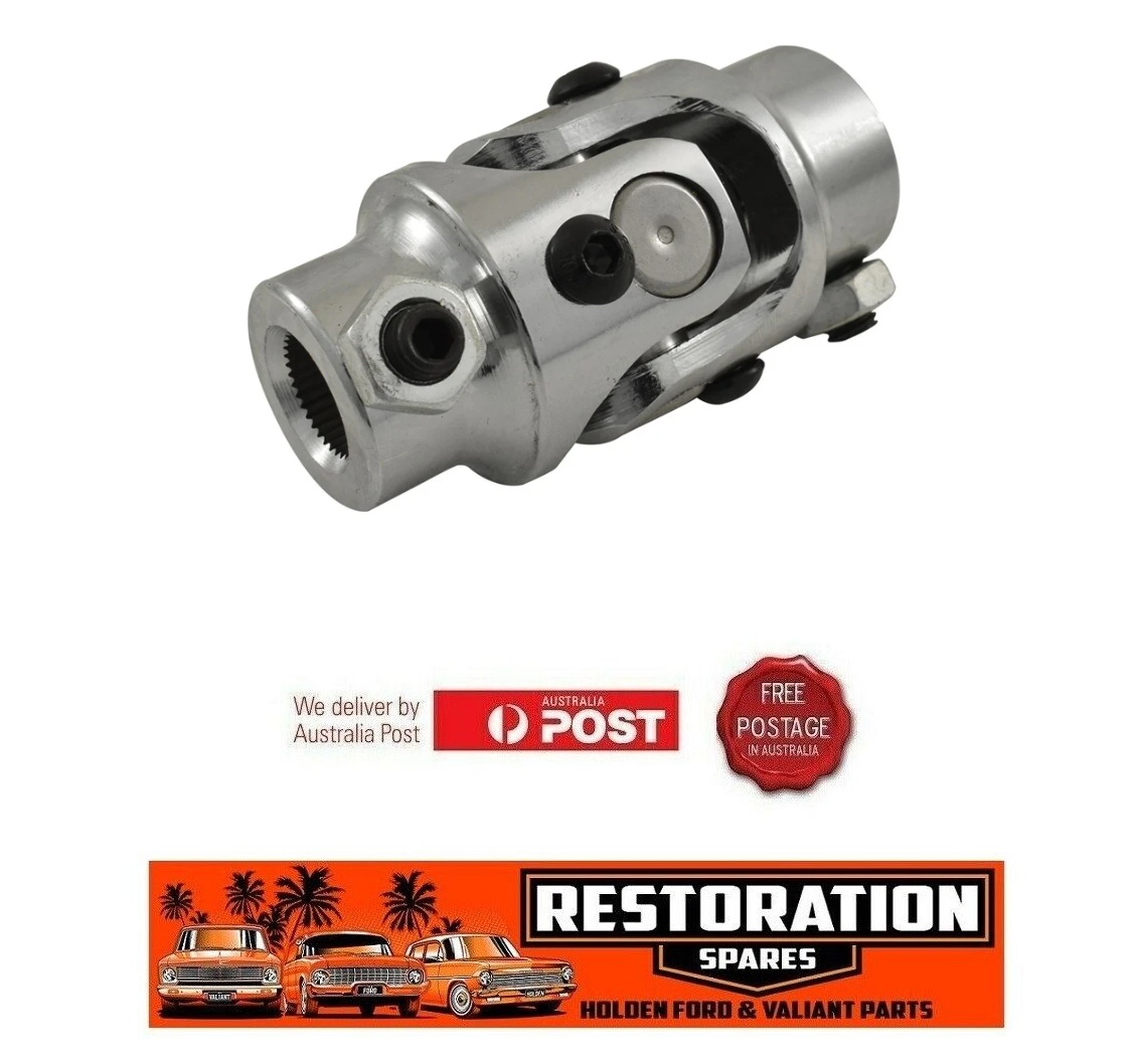 STAINLESS STEEL STEERING UNIVERSAL JOINT 5/8″ -36 Spline to 3/4″