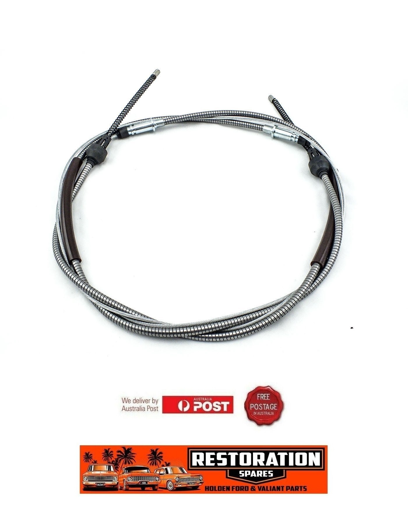 FORD FAIRLANE ZA ZB ZC DRUMS ONLY REAR HANDBRAKE CABLE
