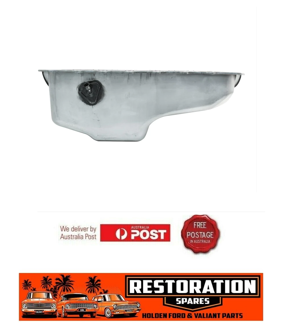 HOLDEN COMMODORE VB VC VH VK VL VN VP VR VS VT 253 308 304 STANDARD PLAIN STEEL OIL PAN SUMP