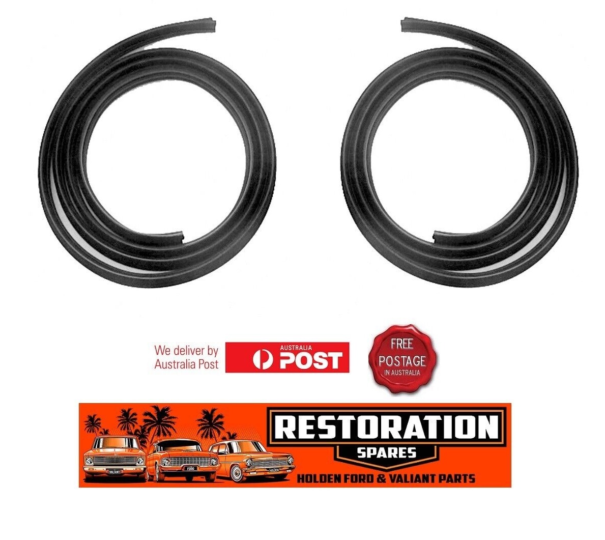 HOLDEN GEMINI WAGON QUARTER VENT WINDOW SEAL KIT