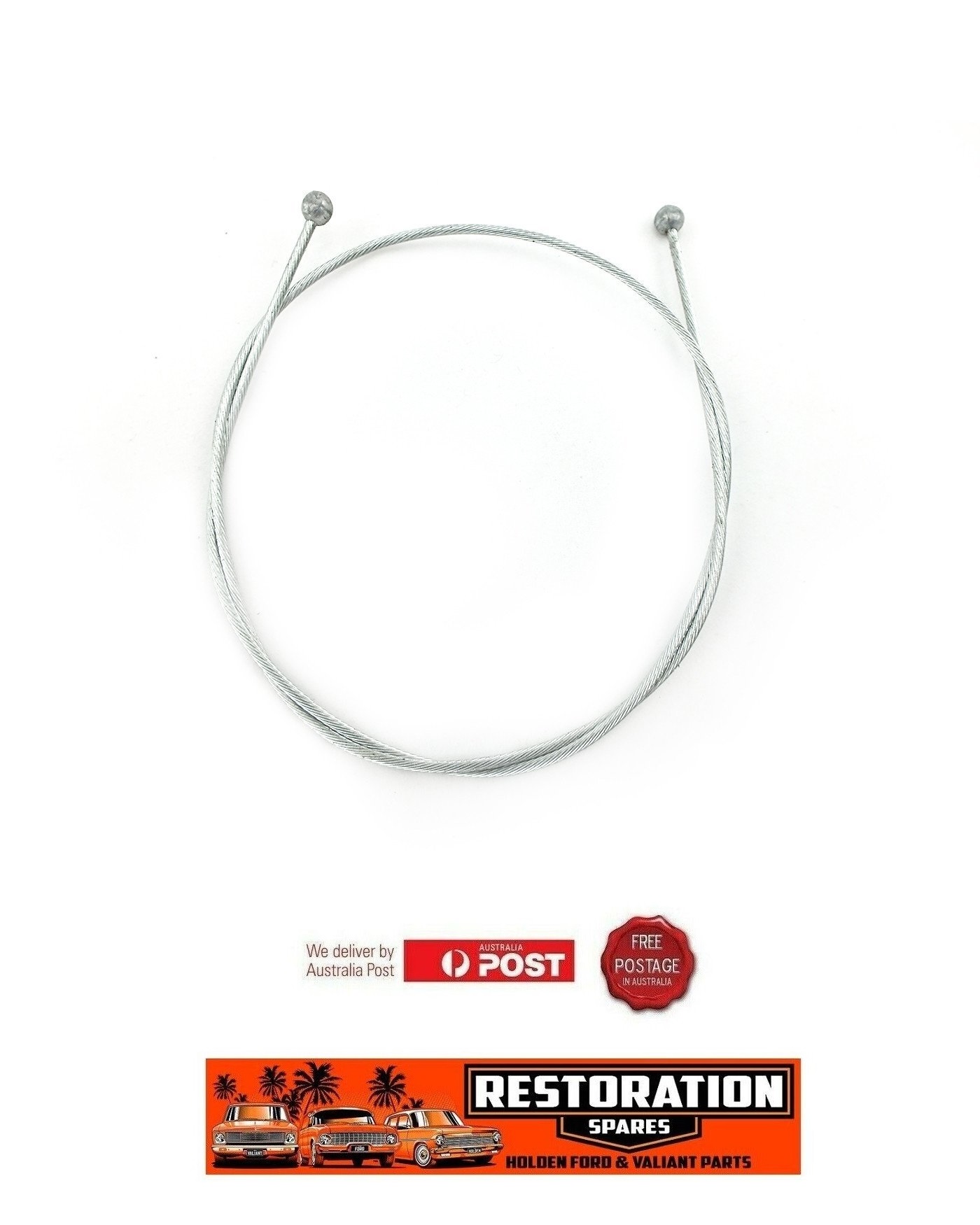 FORD FALCON XB GT INTERMEDIATE HANDBRAKE CABLE