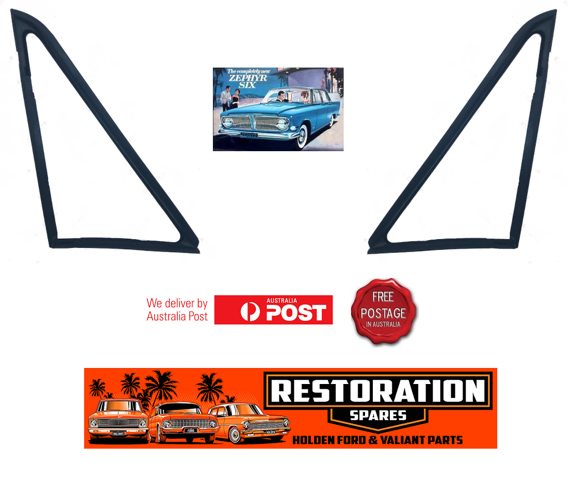 MK111 3 ZEPHYR & ZODIAC LEFT & RIGHT FRONT QUARTER VENT SEALS