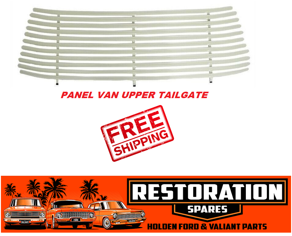 HOLDEN EJ EH PANEL VAN UPPER TAILGATE REAR INTERNAL VENETIAN CREAM