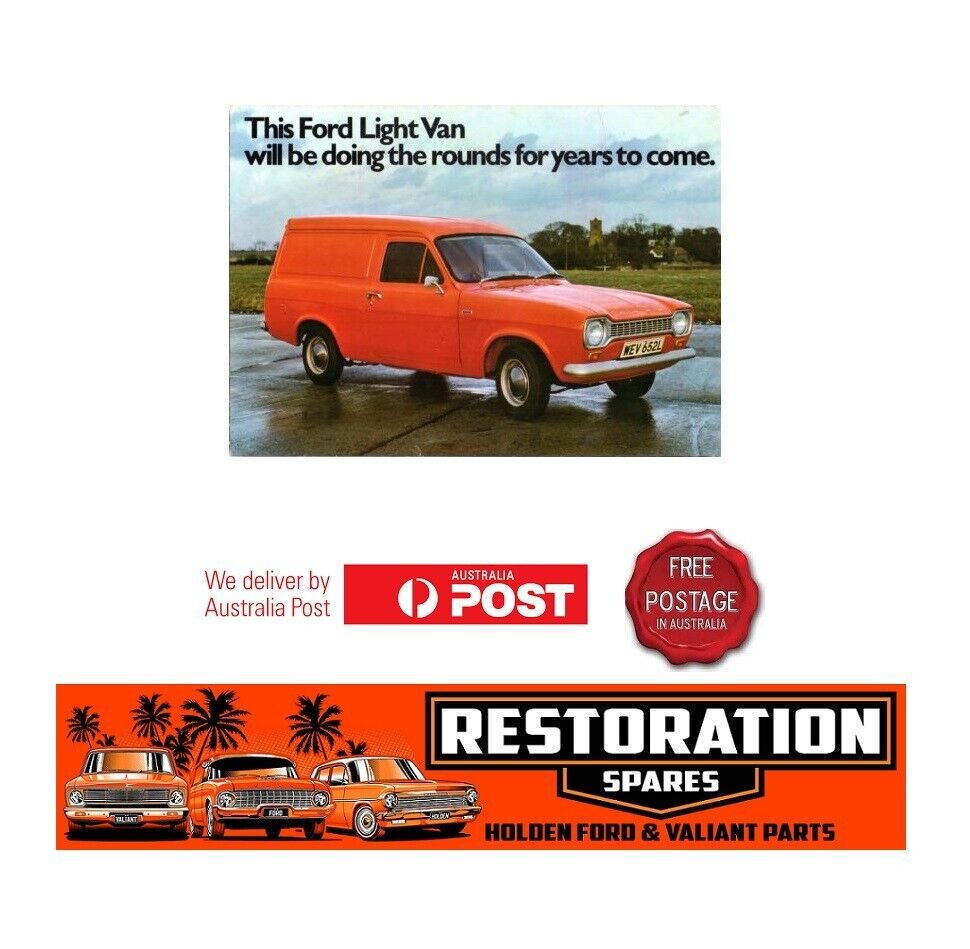 FORD ESCORT MK1 MK2 PANEL VAN  RUBBER KIT