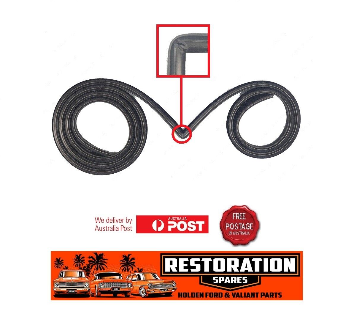 MITSUBISHI SIGMA GE GH GK GN SEDAN WAGON FRONT DOOR BAILEY CHANNEL MITRED CORNER