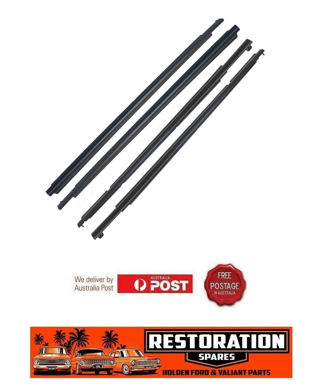 TOYOTA LANDCRUISER J200 WAGON 07-16 OUTER DOOR BELTS