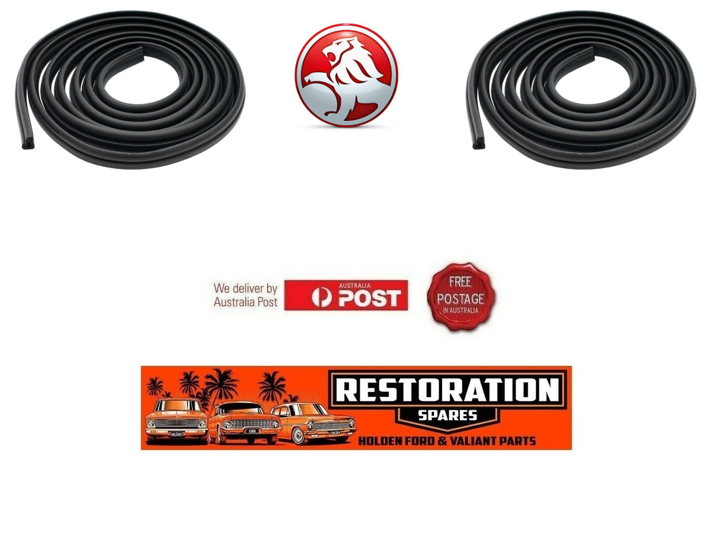 FX FJ HOLDEN UTE VAN DOOR SEAL KIT