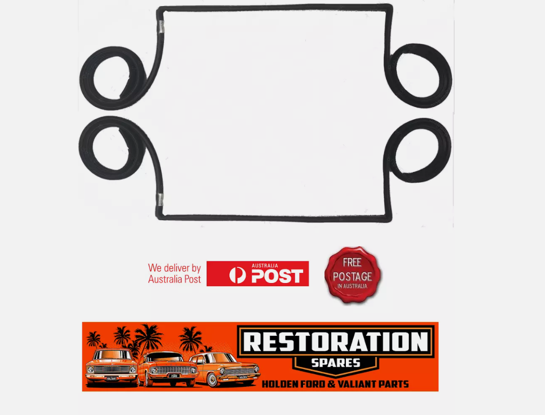 MAZDA T3000 T3500 BUS FRONT DOOR BAILEY CHANNELS WITH MITRED CORNERS PAIR (2)