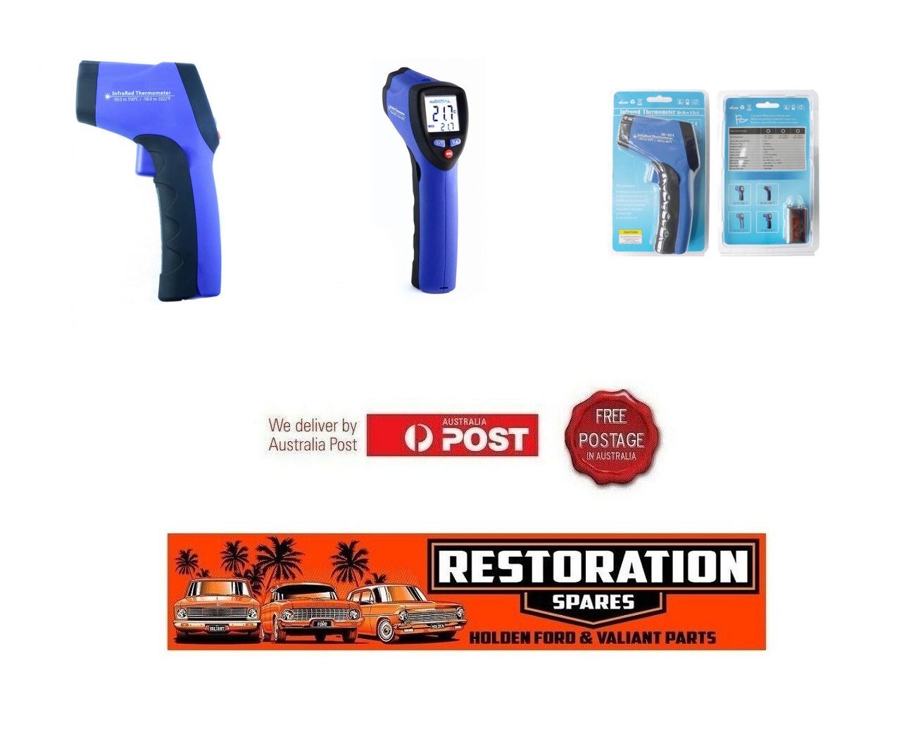PROFESSIONAL INFRARED THERMOMETER AUTOMOTIVE ETC